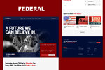 Federal template for Joomla by JoomShaper Download free